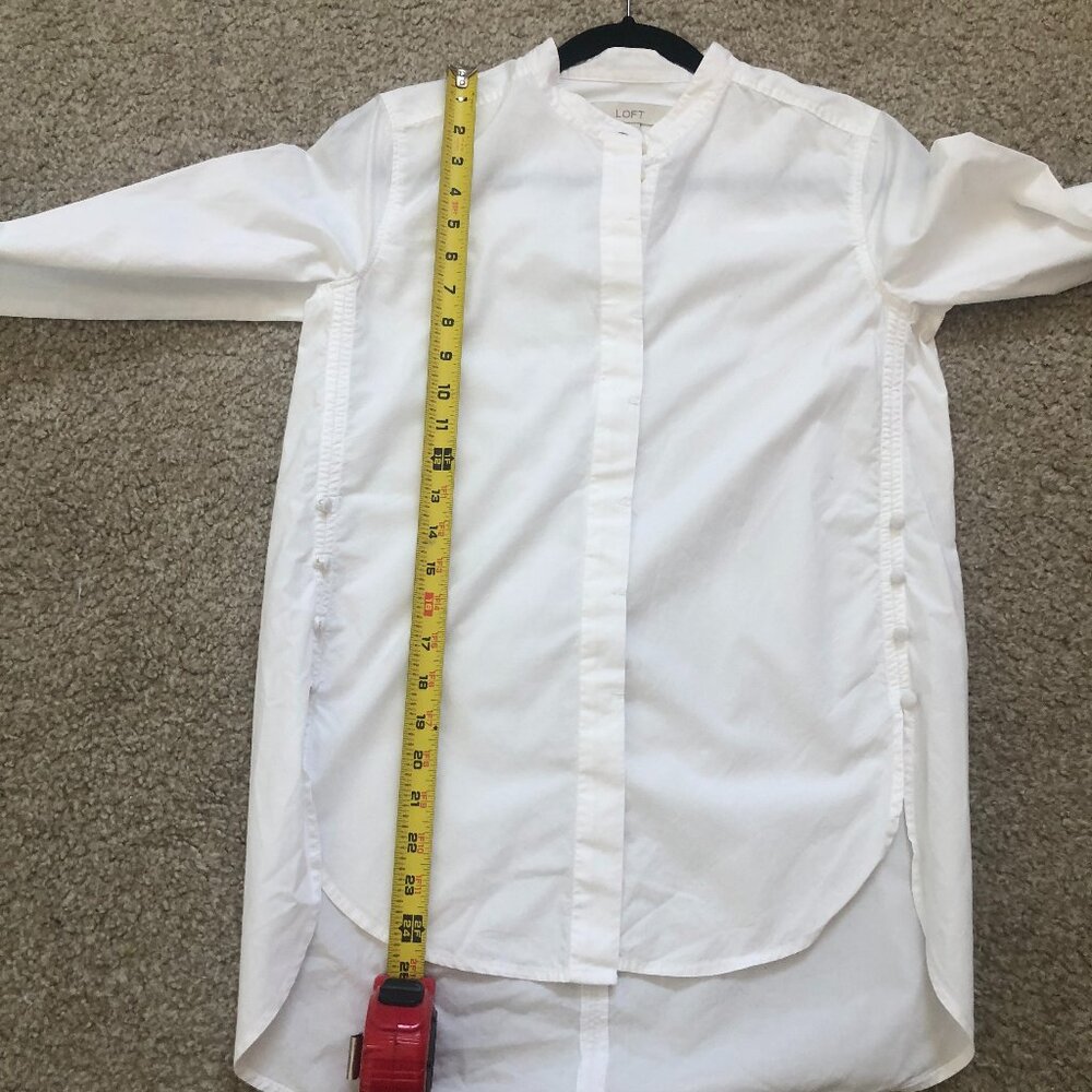 Loft Shirt Womens XSmall  White - Picture 8 of 9